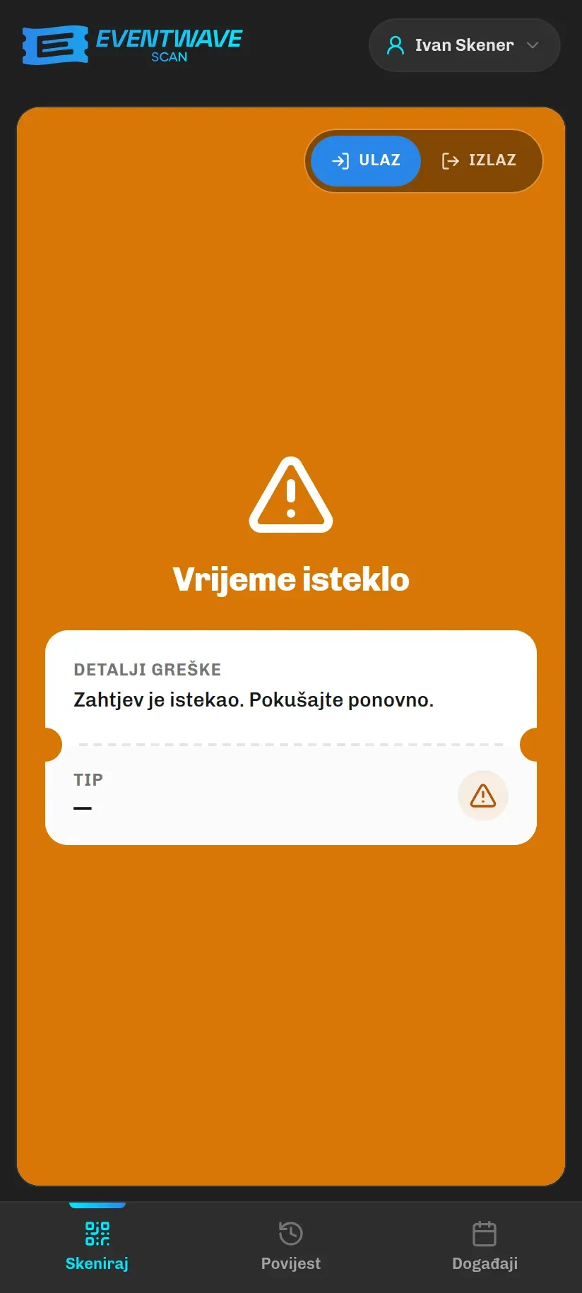 Žuto upozorenje: vrijeme za provjeru je isteklo